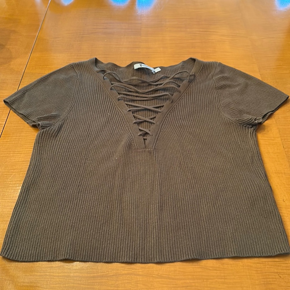 Alexander Wang cropped knit